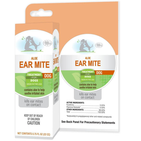 4Paws Healthy Promise Aloe Ear Mite Treatment For Dogs - Poudre Pet & Feed Supply